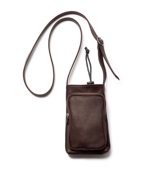 MR.OLIVE E.O.I /WATER PROOF WASHABLE LEATHER / MOBILE BAG ミスターオリーブ イーオーアイ/ウォータープルーフウォッシャブルレザー/モバイルバッグ